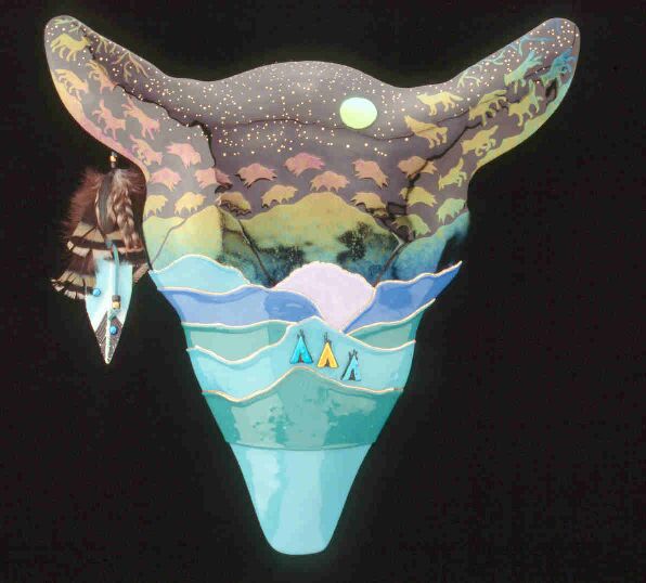 Buffalo from the Animal Medicine series