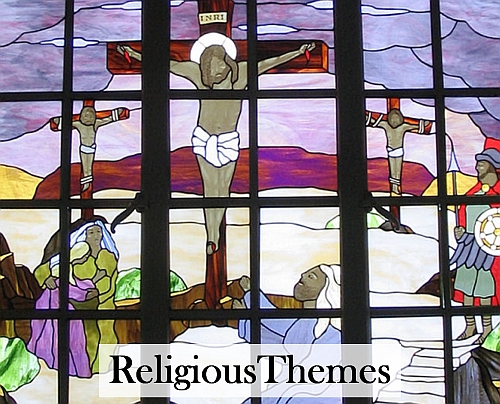 Religious Themes Button