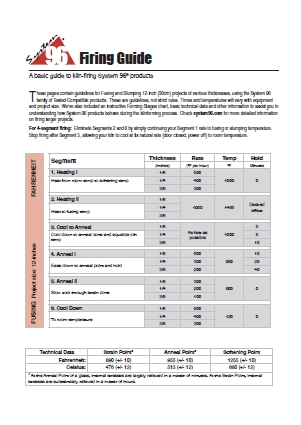Spectrum System 96 Firing Guide PDF