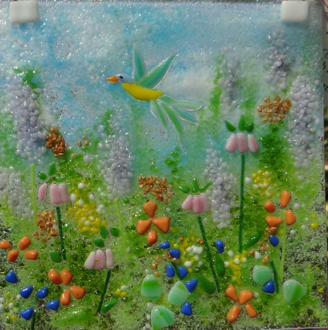 Flowers of Hope Panel created and donated by Barb Kelberlau
